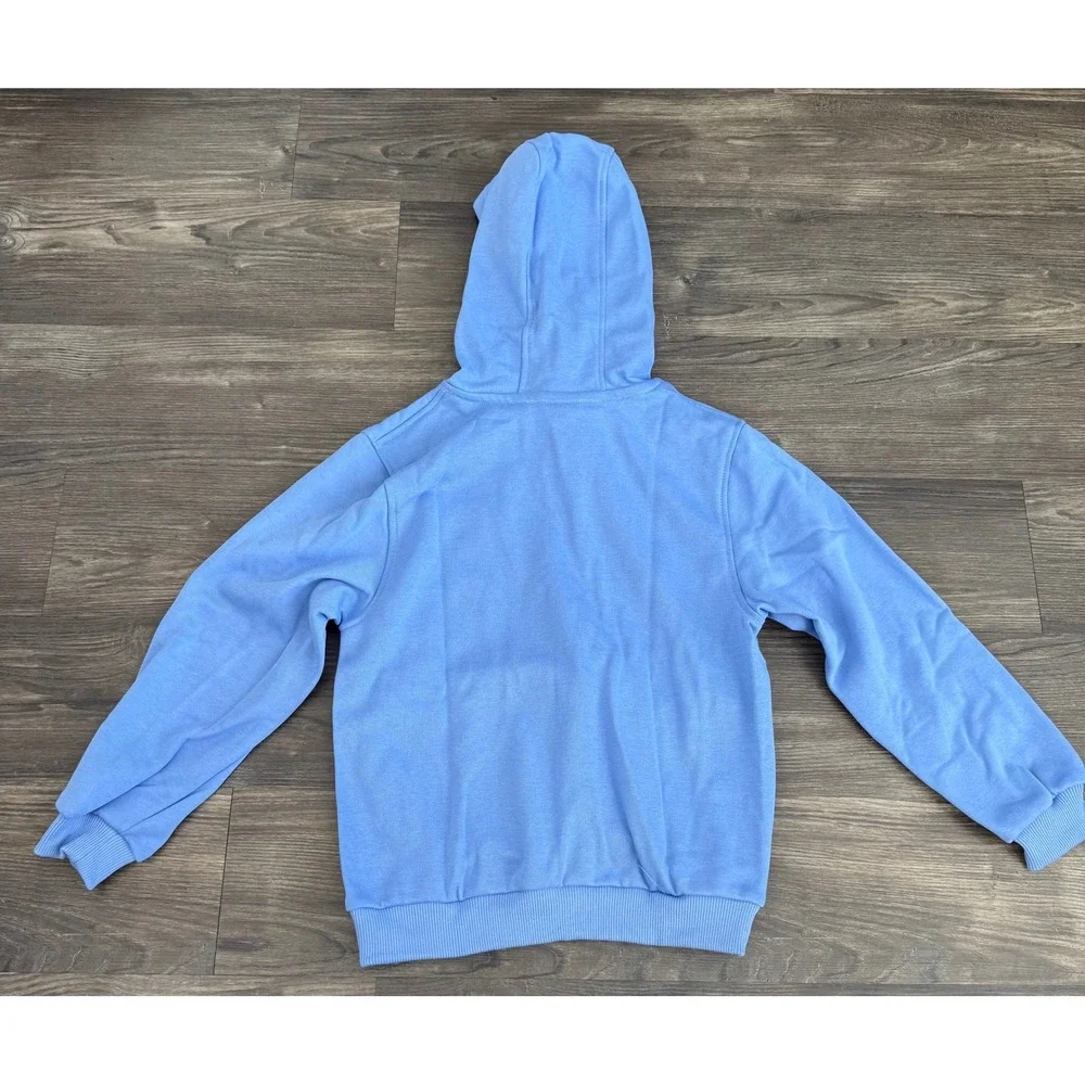 Youth size medium Nike hoodie sweatshirt periwinkle blue back to school NWT